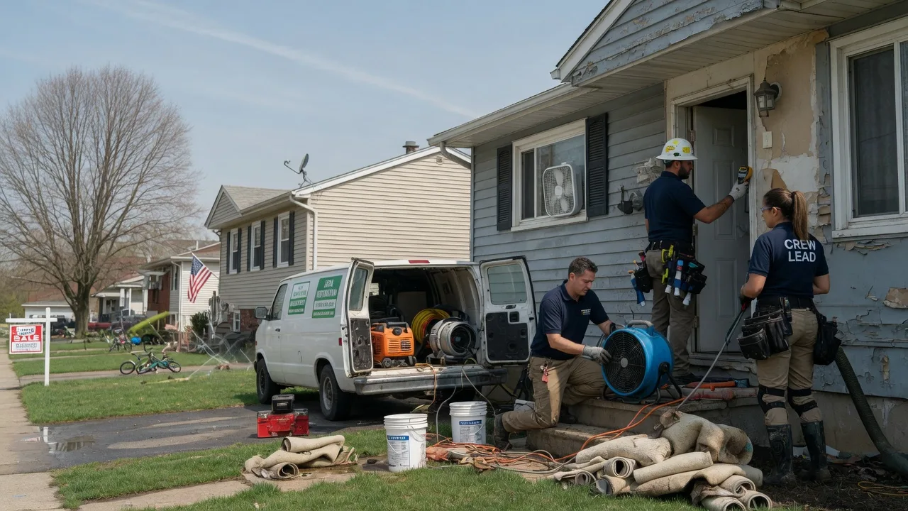 Flood Cleanup in Milton Center, OH near me