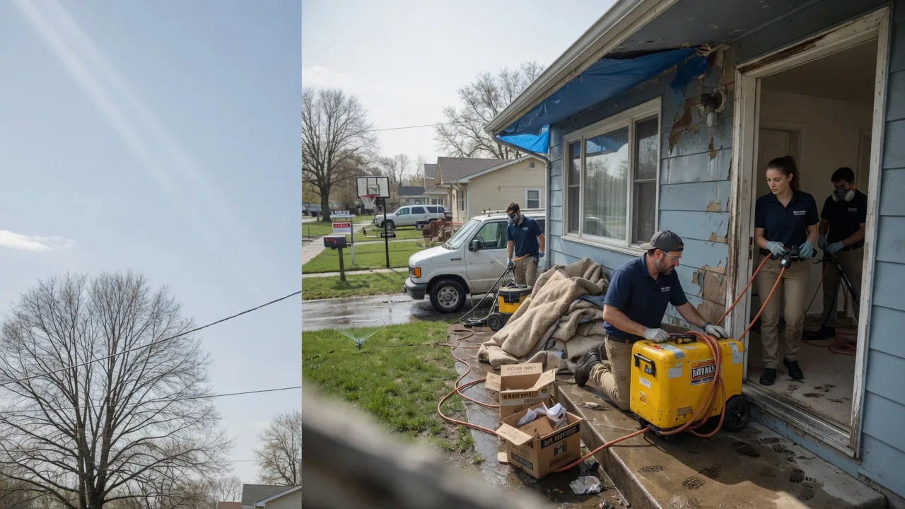 Basement Flood Cleanup in Milton Center, OH near me